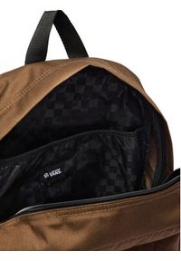 Vans Plecak VN000H4ZFST1 Brązowy. Kolor: brązowy. Materiał: materiał #2