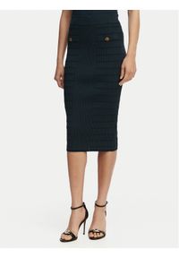 Guess Spódnica ołówkowa W5YD66 Z0130 Zielony Slim Fit. Kolor: zielony. Materiał: wiskoza #1
