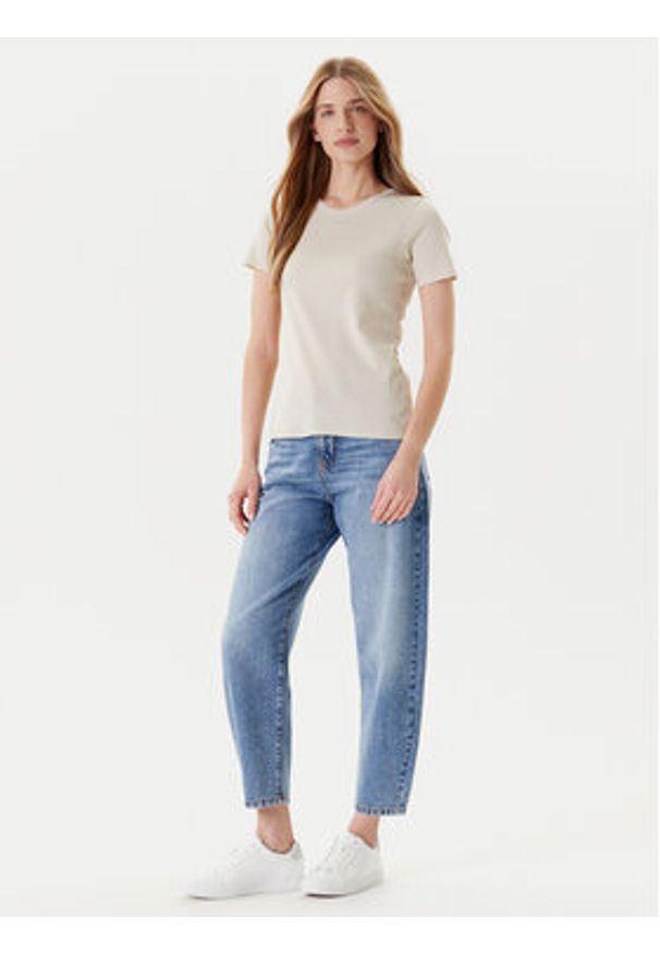 United Colors of Benetton - United Colors Of Benetton Jeansy 4SHBDE00I Niebieski Balloon Fit. Kolor: niebieski