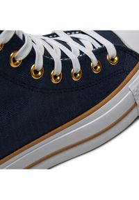 Converse Trampki Chuck Taylor All Star Lift Platform Herringbone Stripe A08860C Niebieski. Kolor: niebieski. Obcas: na platformie #5