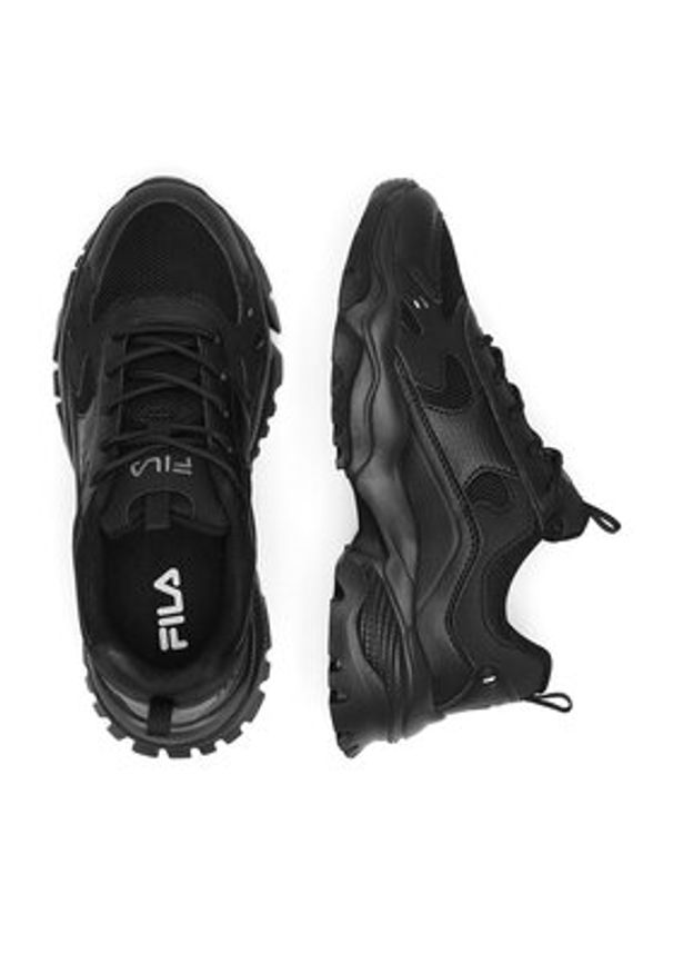 Fila Sneakersy ELECTRIC FLOW FFW0164-83052 Czarny. Kolor: czarny. Materiał: materiał