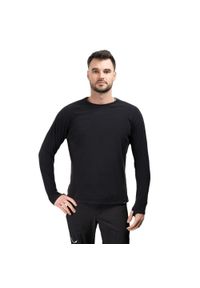 Koszulka Trekkingowa Męska Naturehike Crew Neck Reversible czarna l. Kolor: czarny. Sport: turystyka piesza