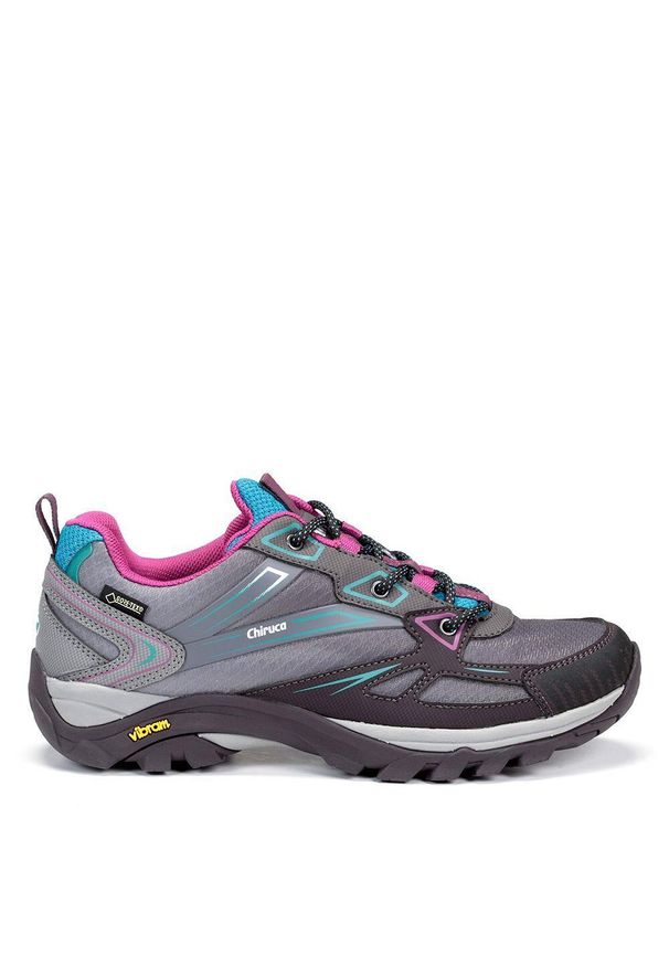 Damskie buty trekkingowe Chiruca Aruba 05 Gore-Tex. Kolor: szary, niebieski, wielokolorowy. Styl: sportowy