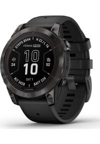 GARMIN - Zegarek sportowy Garmin Fenix 7 Pro Czarny (010-02777-11). Kolor: czarny. Styl: sportowy #1