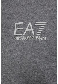 EA7 Emporio Armani dres męski kolor czarny. Kolor: czarny. Materiał: dresówka #6