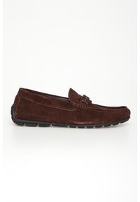Baldinini - Loafersy męskie skórzane BALDININI. Materiał: skóra #5