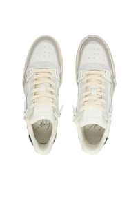 Giuseppe Zanotti Sneakersy RU50014/001 Biały. Kolor: biały. Materiał: skóra #4