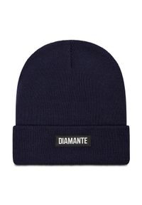 Diamante Wear Czapka 5548 Granatowy. Kolor: niebieski. Materiał: materiał