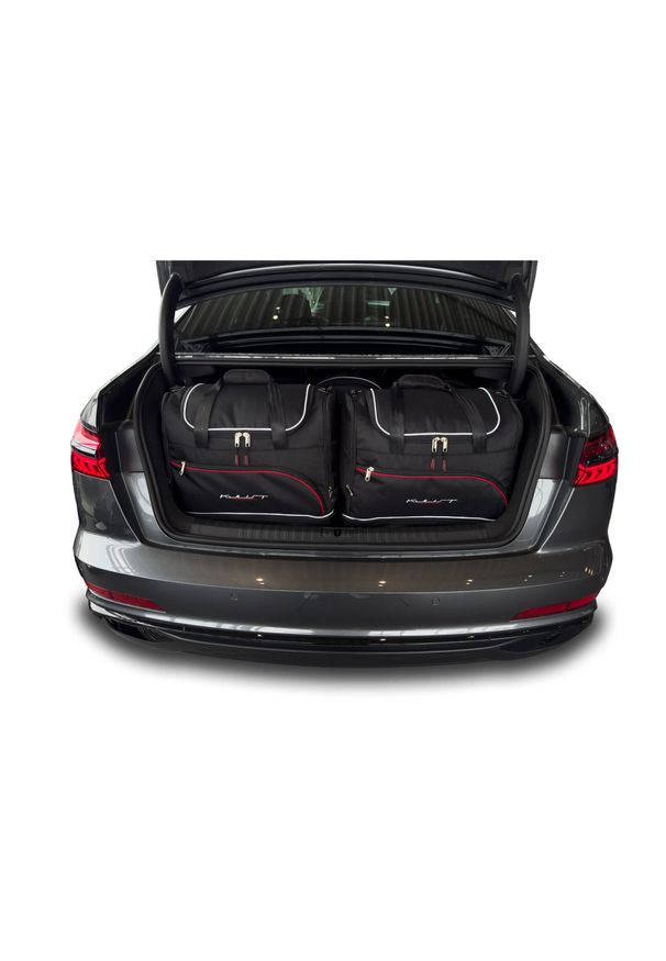 KJUST - Torby Do Bagażnika Audi A6 Limousine 2018+ 5Szt Kjust. Kolor: czarny. Styl: sportowy