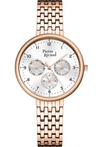 Zegarek Pierre Ricaud Zegarek damski Pierre Ricaud P22089.9123QF różowe złoto. Kolor: złoty, wielokolorowy, różowy #1