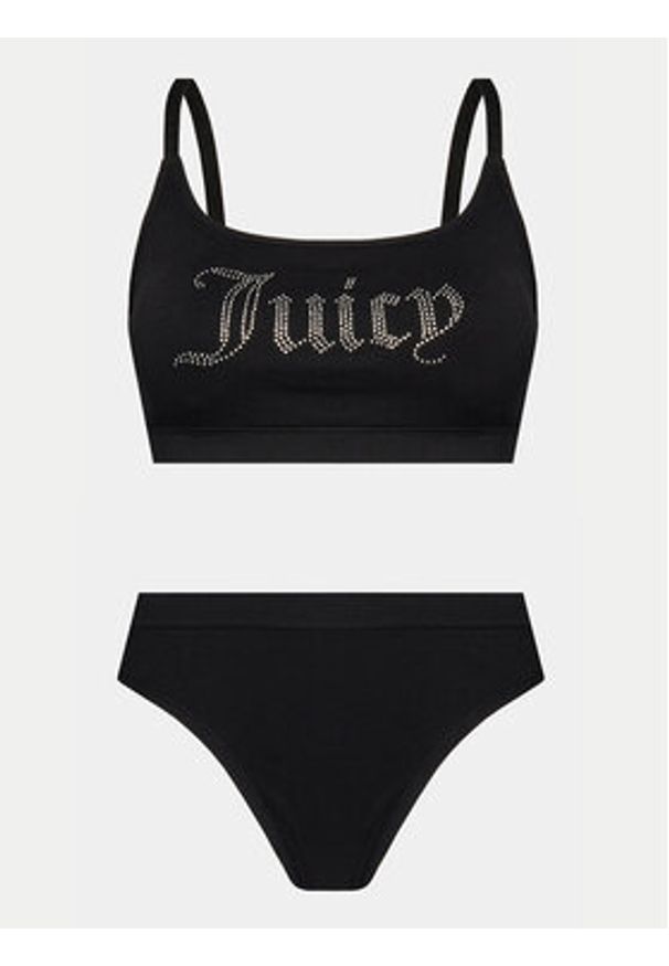 Juicy Couture Komplet bielizny JCLU2320 Czarny. Kolor: czarny. Materiał: syntetyk