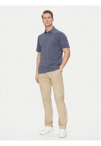 Jack & Jones - Jack&Jones Polo William 12257315 Niebieski Regular Fit. Typ kołnierza: polo. Kolor: niebieski. Materiał: bawełna