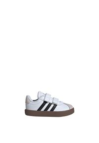 Adidas - Buty VL Court 3.0 Skateboarding Kids. Kolor: biały, wielokolorowy, czarny, szary. Sport: skateboard