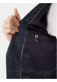 BOSS Kurtka przejściowa H-Hutson 50557205 Granatowy Regular Fit. Kolor: niebieski. Materiał: bawełna #5