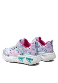Geox Sneakersy J Assister Girl J45E9B 02ANF C8888 M Fioletowy. Kolor: fioletowy. Materiał: materiał