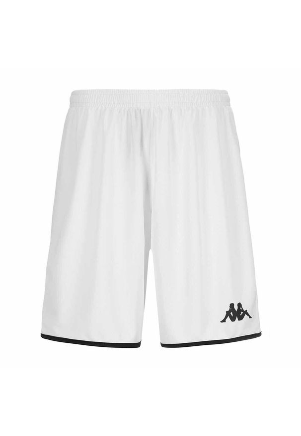 Szorty Kappa Dumpo. Kolor: wielokolorowy, biały, czarny. Materiał: poliester. Długość: krótkie. Sezon: lato. Sport: fitness