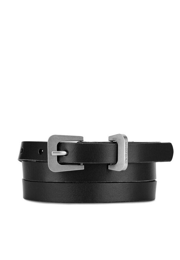 Gino Rossi - Pasek Damski GINO ROSSI. Kolor: czarny