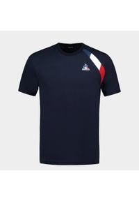Koszulka Le Coq Sportif Tri color N°1. Kolor: niebieski