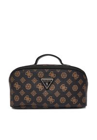 Guess Kosmetyczka Wilder Travel TWHP74 52067 Brązowy. Kolor: brązowy. Materiał: skóra