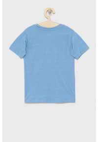 Hype T-shirt dziecięcy (3-pack) gładki. Okazja: na co dzień. Kolor: niebieski. Materiał: dzianina. Wzór: gładki. Styl: casual #5
