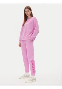 DKNY Bluza DP5T1140 Różowy Regular Fit. Kolor: różowy. Materiał: bawełna, syntetyk #5