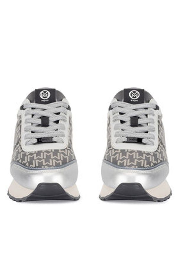 MEXX Sneakersy MI001009343W Srebrny. Kolor: srebrny. Materiał: skóra