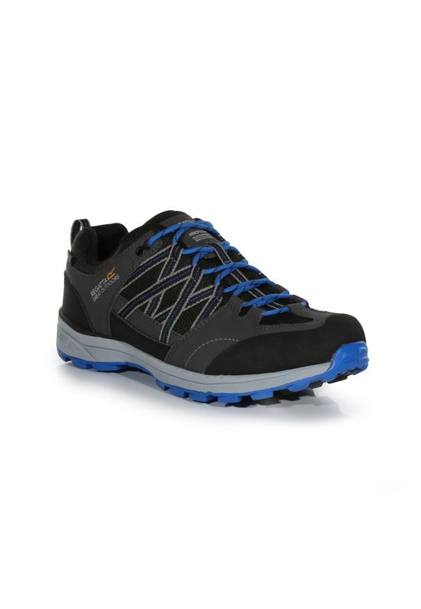 Samaris Low II Regatta męskie trekkingowe buty. Kolor: szary. Materiał: poliester, guma. Sport: turystyka piesza