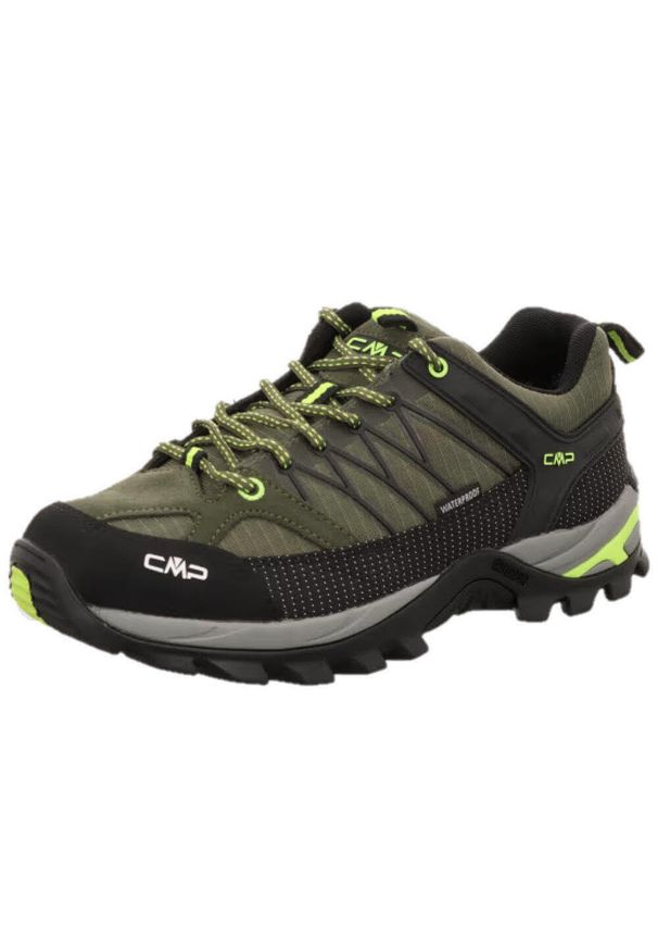 CAMPAGNOLO - Buty trekkingowe męskie CMP Rigel Low Wp. Kolor: zielony