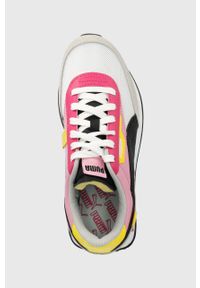 Puma sneakersy dziecięce kolor różowy. Nosek buta: okrągły. Zapięcie: sznurówki. Kolor: różowy. Materiał: guma