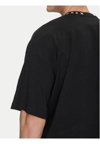 Richmond X T-Shirt Bani UMA24058TS Czarny Regular Fit. Kolor: czarny. Materiał: bawełna