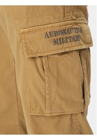 Aeronautica Militare Spodnie materiałowe 241PA1329CT2443 Brązowy Regular Fit. Kolor: brązowy. Materiał: bawełna