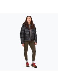 Kurtka puchowa damska Marmot Guides Down Hoody. Kolor: czarny. Materiał: puch. Sport: turystyka piesza