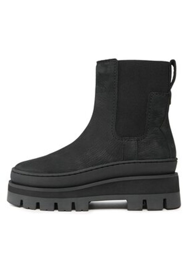 Clarks Sztyblety Orianna2 Top 261740674 Czarny. Kolor: czarny. Materiał: nubuk, skóra