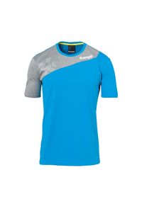 KEMPA - Koszulka dziecięca Kempa Core 2.0. Kolor: wielokolorowy, niebieski, szary. Materiał: materiał #1