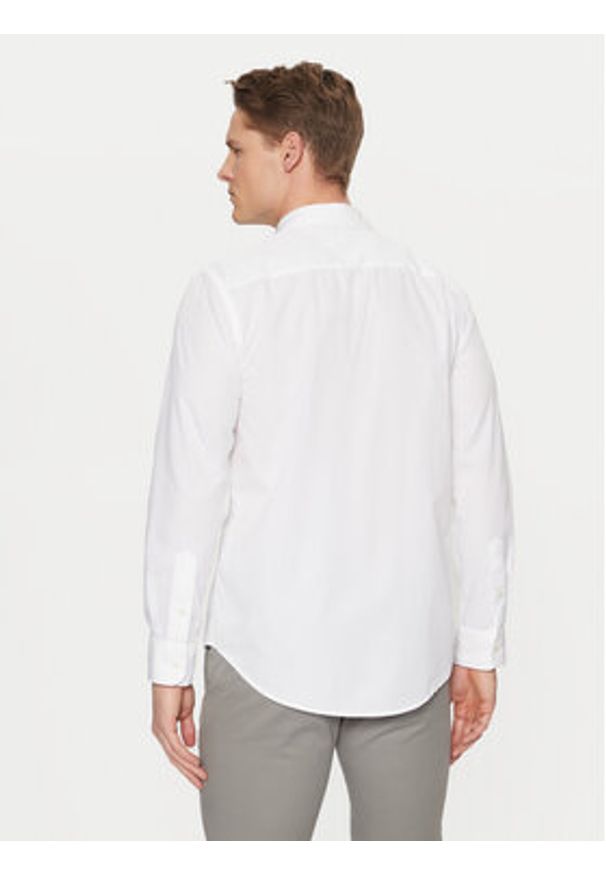 TOMMY HILFIGER - Tommy Hilfiger Koszula MW0MW38137 Biały Slim Fit. Kolor: biały. Materiał: bawełna