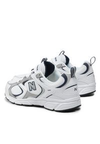 New Balance Sneakersy ML408A Biały. Kolor: biały. Materiał: skóra #6