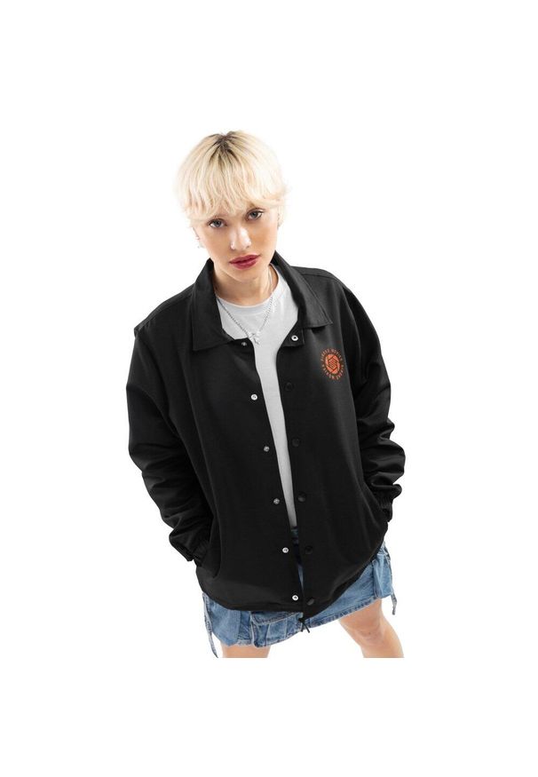 Kurtka sportowa damska coach Surf SIROKO Movies-W. Kolor: czarny, wielokolorowy, pomarańczowy