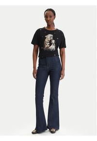 Liu Jo T-Shirt WA6331 JS904 Czarny Regular Fit. Kolor: czarny. Materiał: bawełna #3