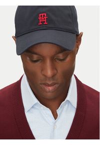 TOMMY HILFIGER - Tommy Hilfiger Czapka z daszkiem Imd Color 6 Panel AM0AM13542 Granatowy. Kolor: niebieski. Materiał: materiał, bawełna #3
