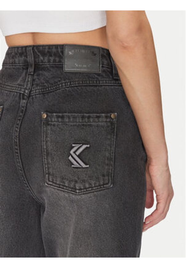 Karl Kani Jeansy 61000015 Czarny Regular Fit. Kolor: czarny