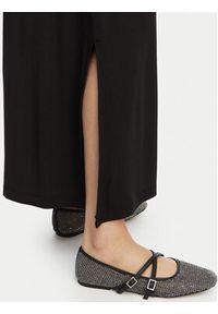 Liu Jo Sukienka codzienna VA6123 JS360 Czarny Regular Fit. Okazja: na co dzień. Kolor: czarny. Materiał: wiskoza. Typ sukienki: proste. Styl: casual #3