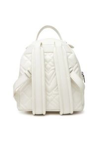 Love Moschino - LOVE MOSCHINO Plecak JC4148PP0MLA0100 Biały. Kolor: biały. Materiał: skóra