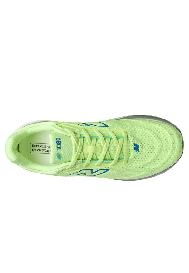 Buty męskie New Balance Infinion 1080 v15 M10802HR – zielone. Okazja: na co dzień. Kolor: zielony. Materiał: guma. Szerokość cholewki: normalna. Sport: fitness, bieganie