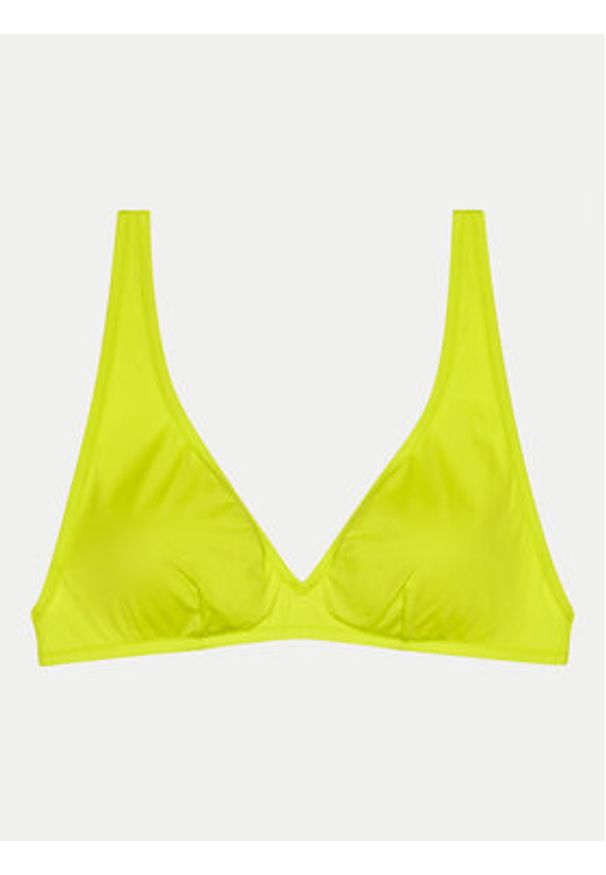 Triumph Góra od bikini Summer Mix & Match 10214576 Żółty. Kolor: żółty. Materiał: syntetyk