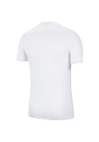 Koszulka piłkarska dziecięca Nike Dry Park VII treningowa szybkoschnąca Dri Fit. Kolor: czerwony, biały, wielokolorowy. Technologia: Dri-Fit (Nike). Sport: piłka nożna