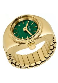 Fossil Zegarek Watch Ring ES5308 Złoty. Kolor: złoty