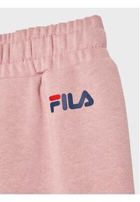 Fila Spodnie dresowe Cista Provo FAK0198 Różowy Regular Fit. Kolor: różowy. Materiał: bawełna