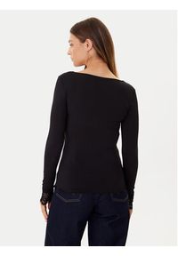 Vero Moda Bluzka Skye 10339843 Czarny Slim Fit. Kolor: czarny