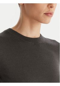 Calvin Klein Sweter LV044D370G Szary Regular Fit. Kolor: szary. Materiał: syntetyk #5