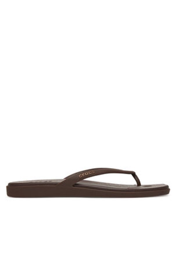 Crocs Japonki Miami Flip 211435 Brązowy. Kolor: brązowy